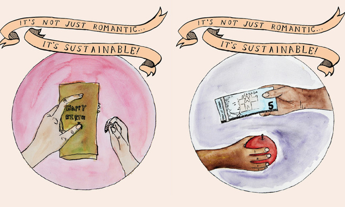 Sustainable and Romantic Art by Youth